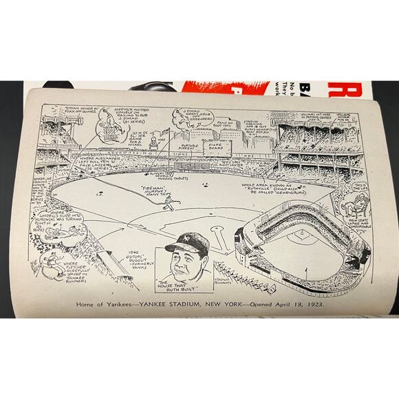1948 Sporting News Dope Book Joe DiMaggio Babe Ruth New York Yankees MLB HOF - Picture 2 of 3